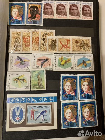 Марки Болгария Польша Чехия Куба спорт, авиация