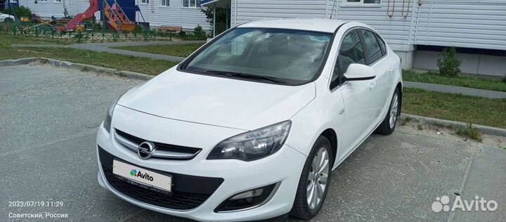 Opel Astra 1.6 МТ, 2014, 87 500 км
