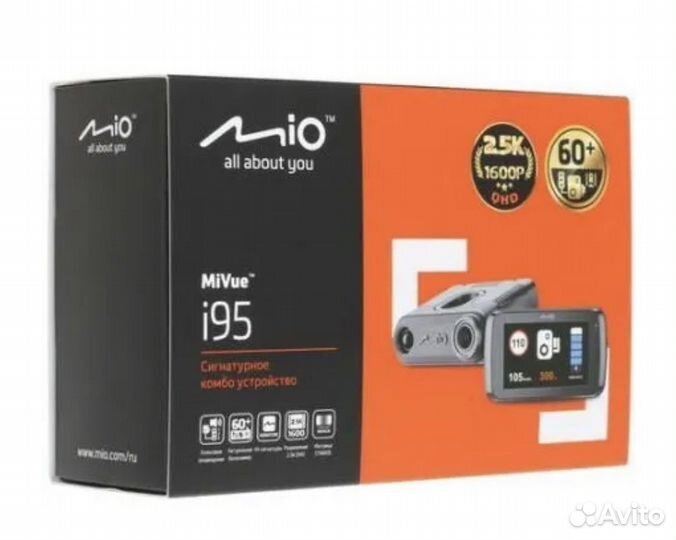 Видеорегистратор с радар-детектором Mio MiVue i95