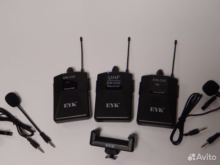 Радиосистема петличная EYK для видеосъёмок
