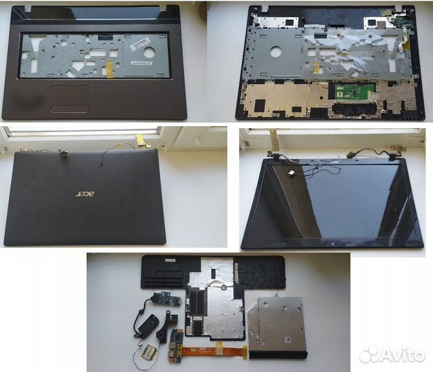 Разбор Samsung, Acer, Travelmate, Packard Bell Eas