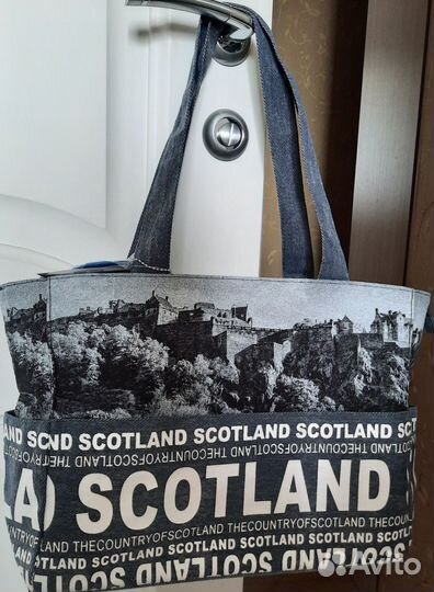 Шоппер, пляжная сумка, сумка текстильная летняя