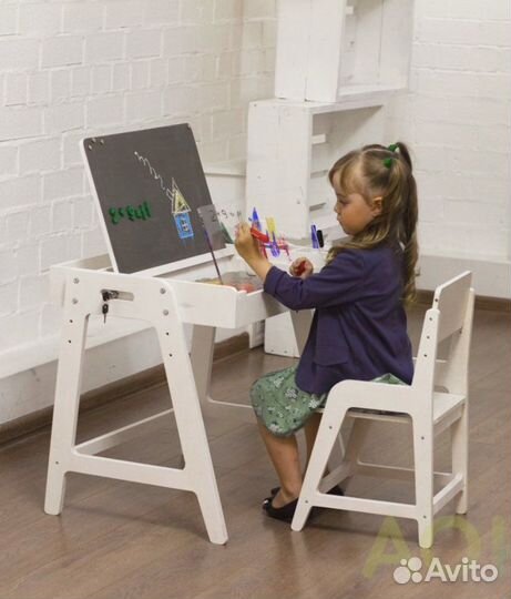 Детский столик и стульчик