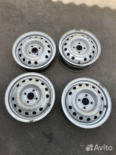 Диски штампованные r 14 на Daewoo Nexia 4 шт