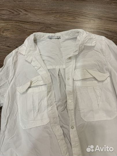 Белая длинная рубашка Lefties размер L