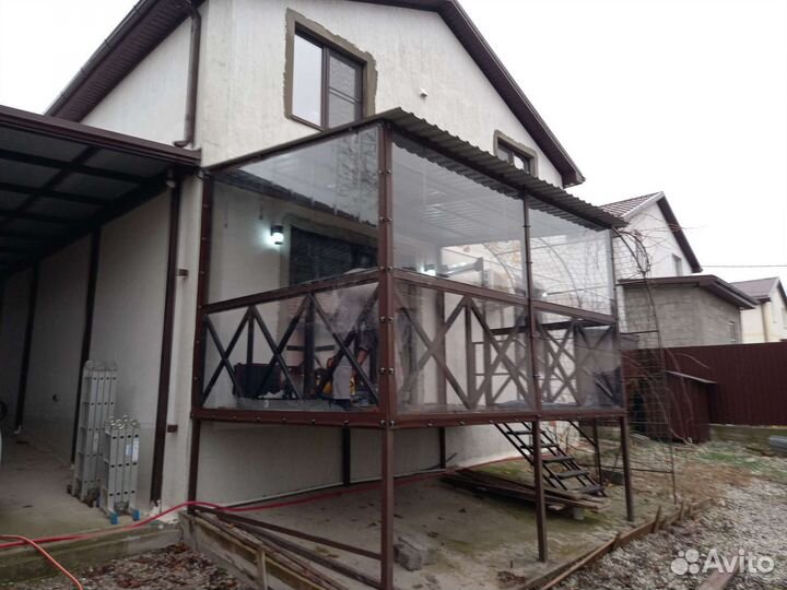 Мягкие окна для террас и беседок