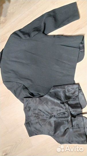 Пиджак и жилет школьный