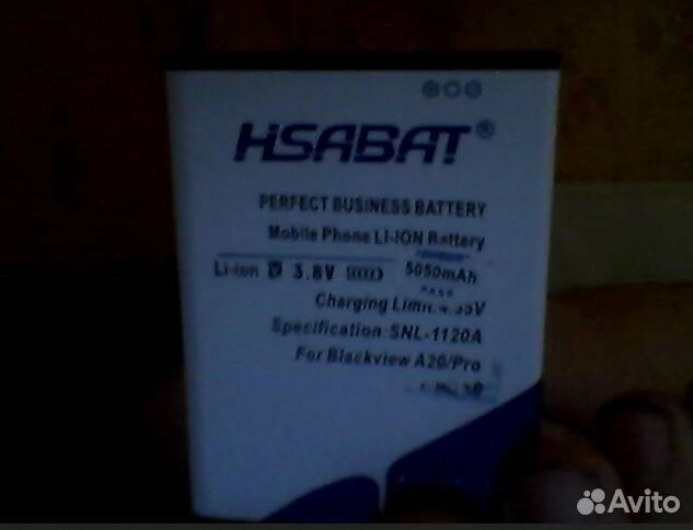 Аккумулятор для blackview a20 pro 5050 mAh