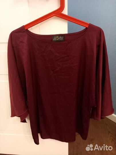 Блузка шелковая