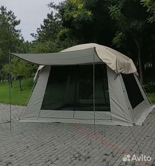 Палатка шатер, летняя кухня 380х380хh245