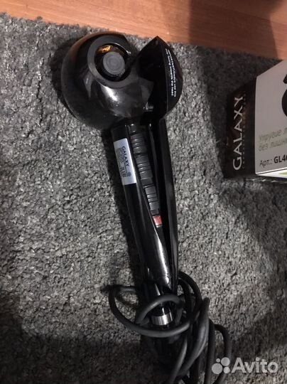 Плойка-стайлер щипцы для завивки galaxy