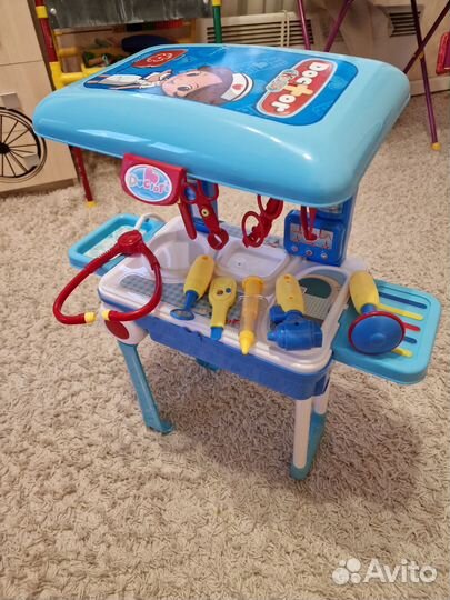 Набор доктора 2в1, в чемодане