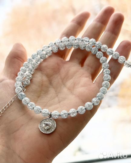 Чокер колье серьги