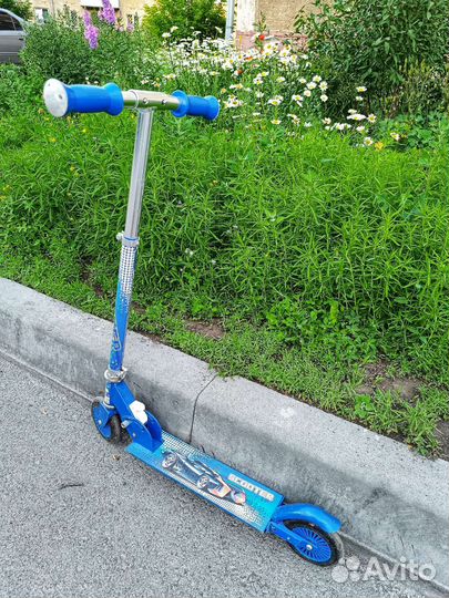 Самокат детский двухколесный бу