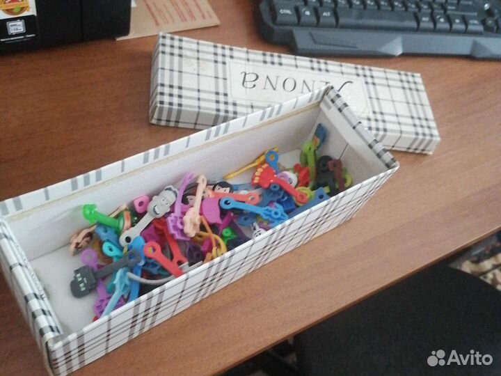 Коробка скрепыши, скрепыши 2, скрепыши 3 и NEV скр