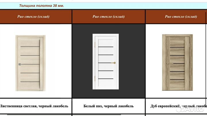 Двери межкомнатные