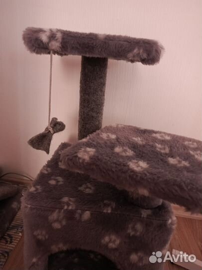 Домик для кошки с когтеточкой бу