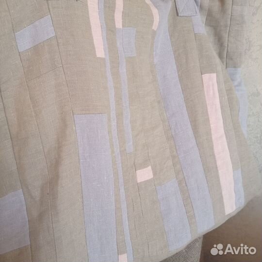 Льняная сумка, прихватки, коврик пэчворк