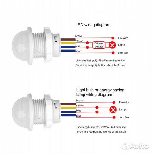 PIR сенсор, датчик движения, ик датчик