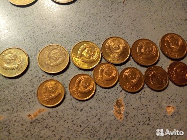Монеты СССР 1,2,3 копеек 1961-1991