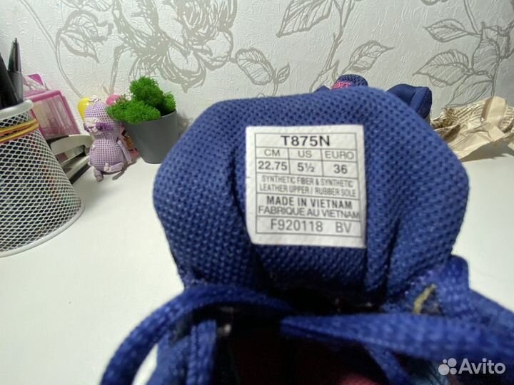 Кроссовки asics ampica для девочки
