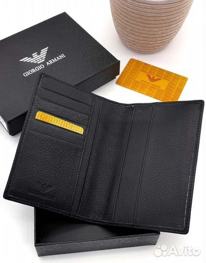 Обложка на паспорт натуральная кожа