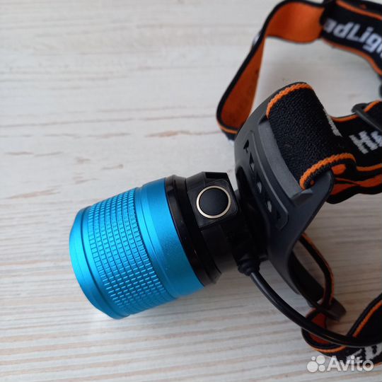 Налобный фонарь аккумуляторный 4 режима