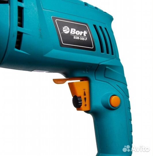 Сетевая ударная дрель Bort BSM-500-P