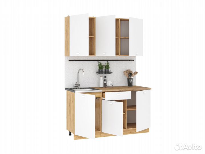 Кухонный гарнитур Дана 1.0 м 1.2 м 1.5 м