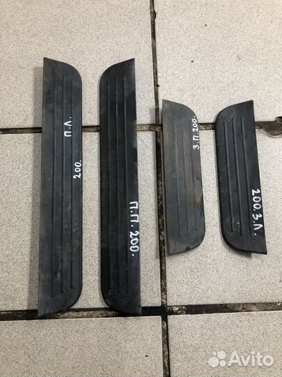 Накладки порога Hyundai Getz