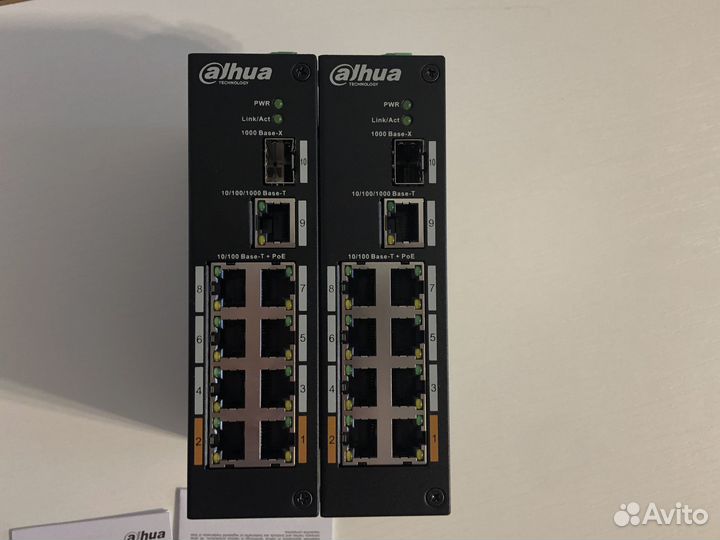 Коммутатор DH-PFS3110-8ET-96 Dahua