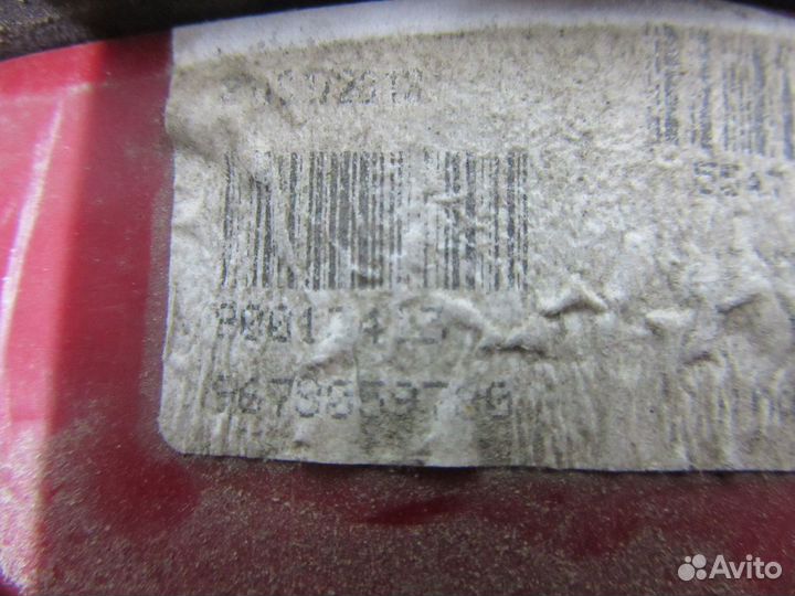 Фонарь задний внутренний правый Peugeot 408