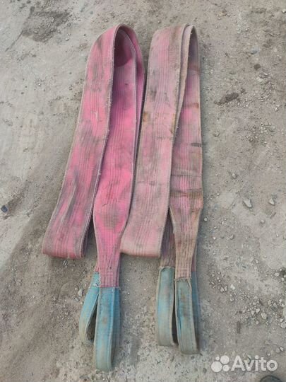 2 чалки на 5 тонн и трос стальной буксировочный