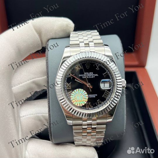 Часы шикарные мужские 41 мм Rolex Datejust