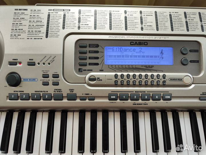 Синтезатор casio wk3200