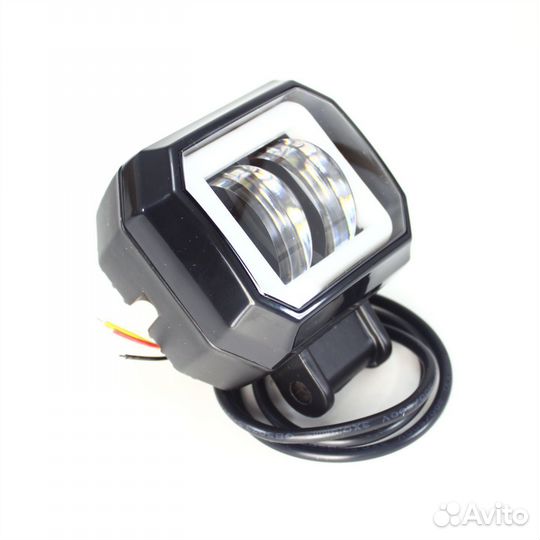 Фара светодиодная LED 20W квадратная дхо