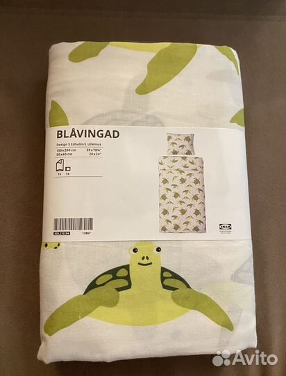 Детское постельное белье IKEA новое 150*200