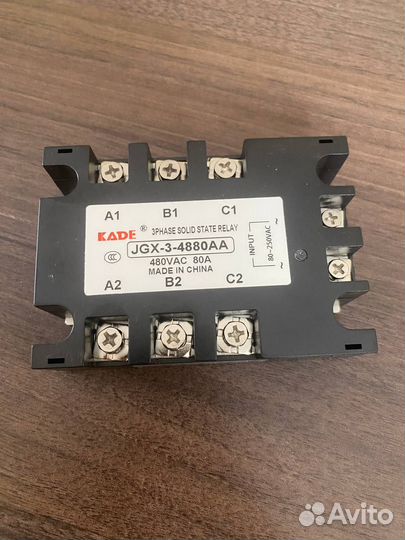 Трехфазное реле переменного тока 40А