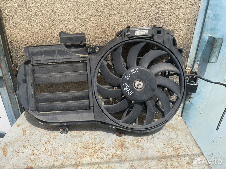 Вентилятор охлаждения ауди а-4 б-6 2.0 ALT