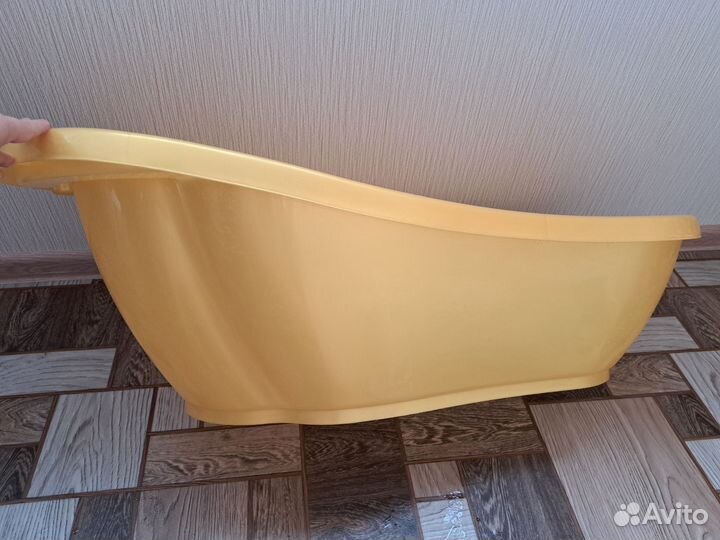 Ванночка для купания с термометром+горки