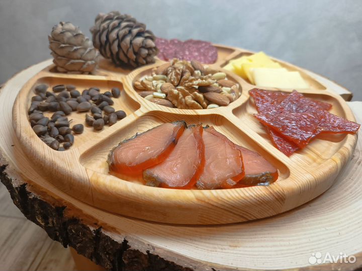 Менажница из кедра