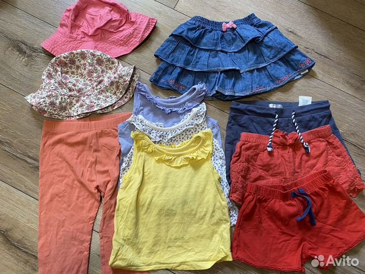 Вещи пакетом на девочку 92 98