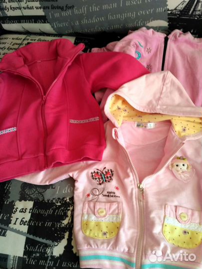 Одежда для девочки 1-1,5 года
