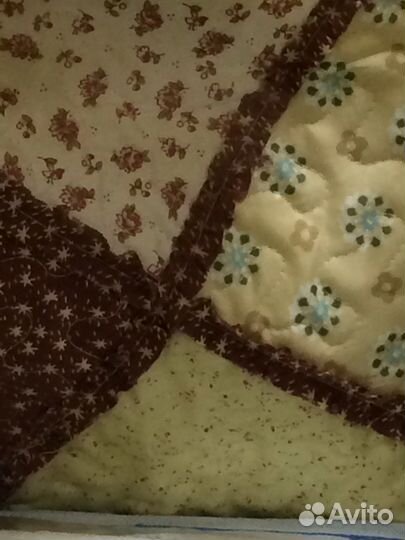 Покрывало печворк. Размер. 230 на 250 плюс две нав