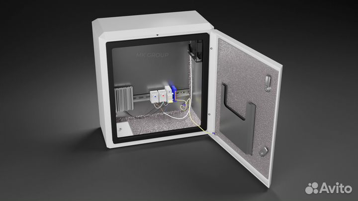 Климатический шкаф Термошкаф с монтажной панелью