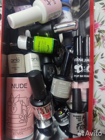 Ассорти из баз, праймеров и жидких полигелей