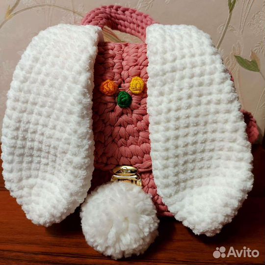 Детский рюкзачок,зайка