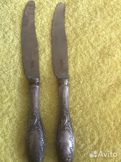 Нож мельхиоровый СССР