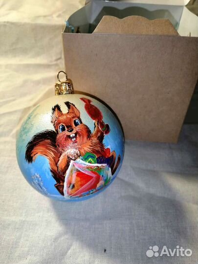 Шар Новогодний ручная работа