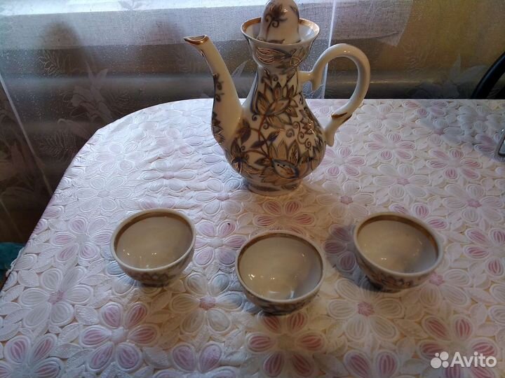 Кофейный сервиз узбекский